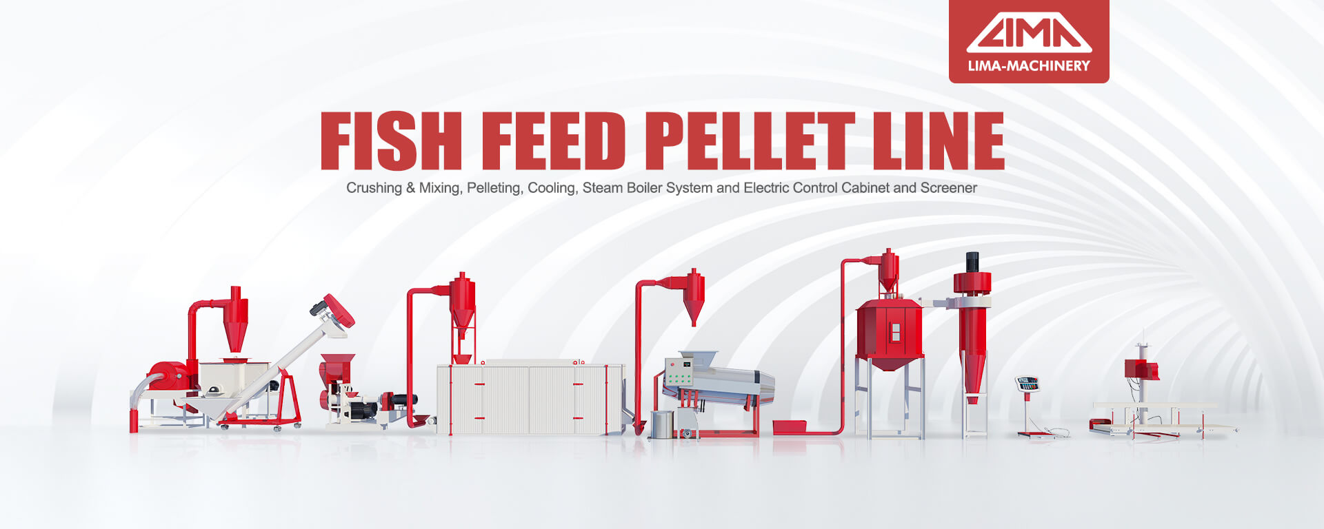 Floating fish feed machine production line